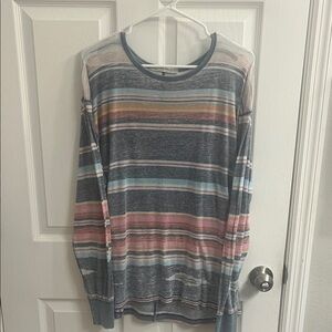 We The Free Multicolor Striped Top